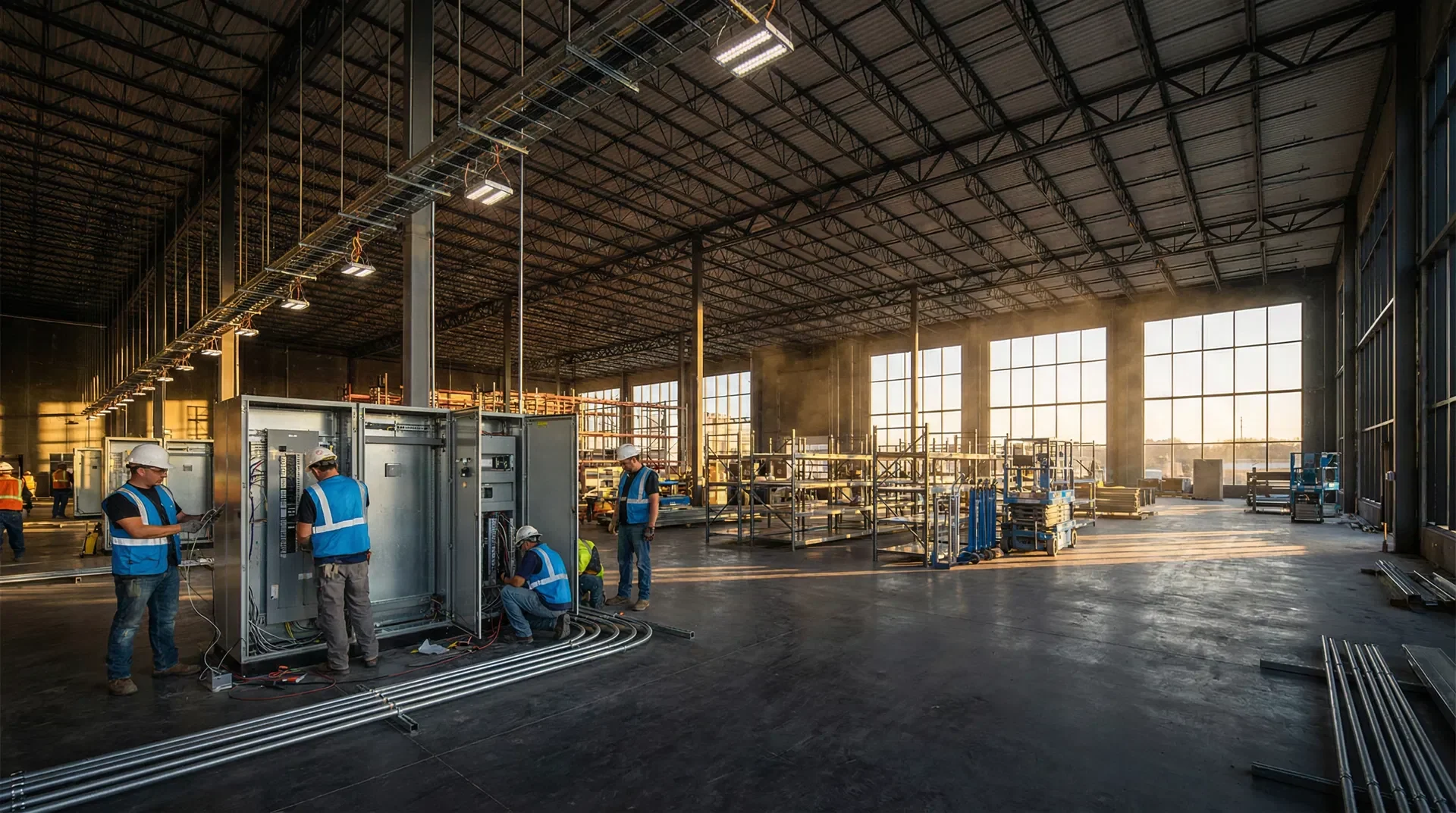 Residential and commercial electrical work by Coastline Electric Inc.